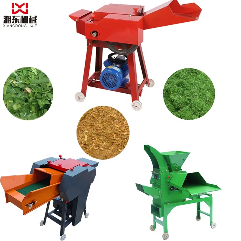 home use 2024 new type Grass Chaff Cutter For Feeding Animals High Speed Chaff Cutter Multipurpose Chaff Cutter Machines