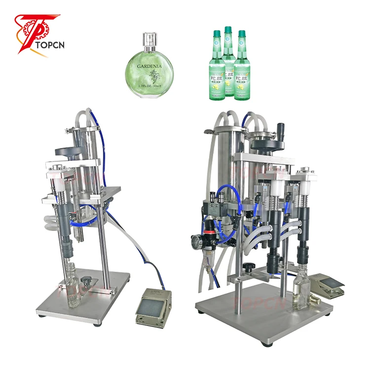 Semi-automatic Vacuum Perfume Filling Machine Perfume Machinery Filler Liquid Bottle Filling Machine