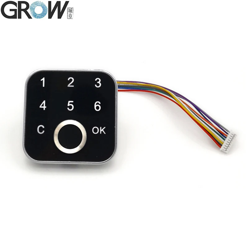 K226+G16 DC10-30V Password Fingerprint Control Board Relay Output Admin/User Fingerprint/Password For Door Access Control System