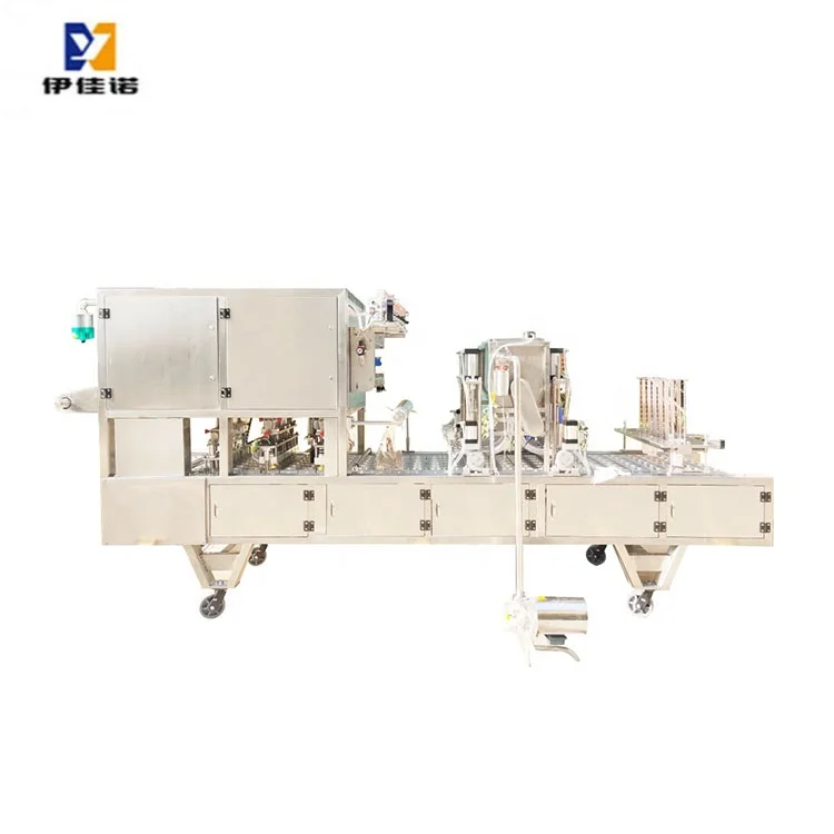 Automatic Eight Treasure Congee and Mung Bean Paste Lunch Box Jelly Line Filling Sealing Machine