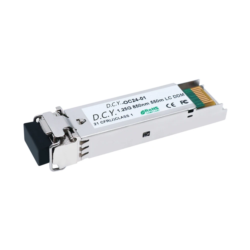20 км 100 Мбит/с 1,25G 10G SFP модуль оптический трансивер