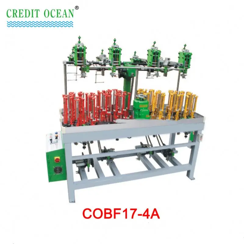 Credit Ocean High speed shoe lace braiding machine,rope braiding machine,braiding machine rope