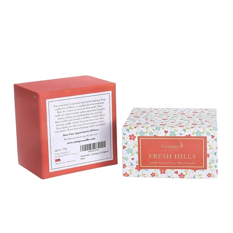 
Hard Gift And Perfume Matte Candle Packaging Boxes Custom Logo Candles 