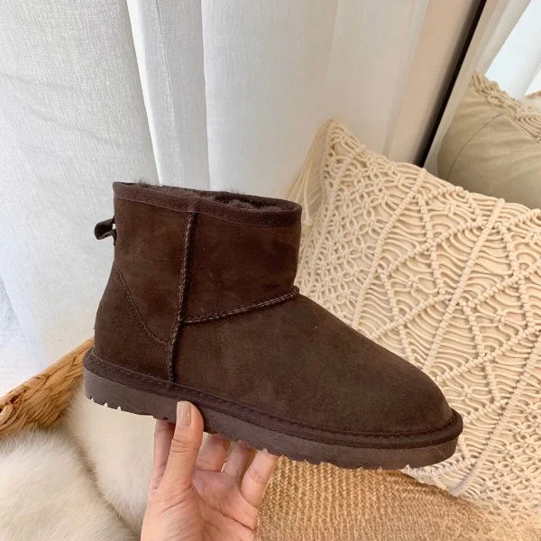 Botas de nieve para mujeres Wholesale Cheap fashion  Classic  Outdoor Warm  Furry Plush  winter  snow boots women