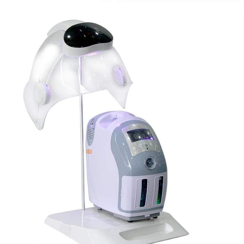Корейская маска для кислородной терапии лица купол O2toDerm Oxgen спрей Jet Peel Oxigen машина
