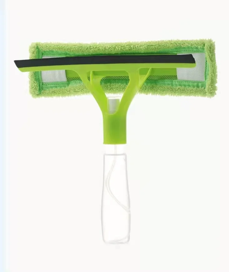 Green Color Three Function Scraper bathroom glass sweeping wiper floor  scraping