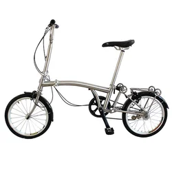 titanium folding bike frame 16,k-whale,bike frames