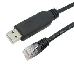 DYTECH Telescope Control Cable FTDI chip USB to RJ10 4P4C RJ11 6P4C Serial Console Cable