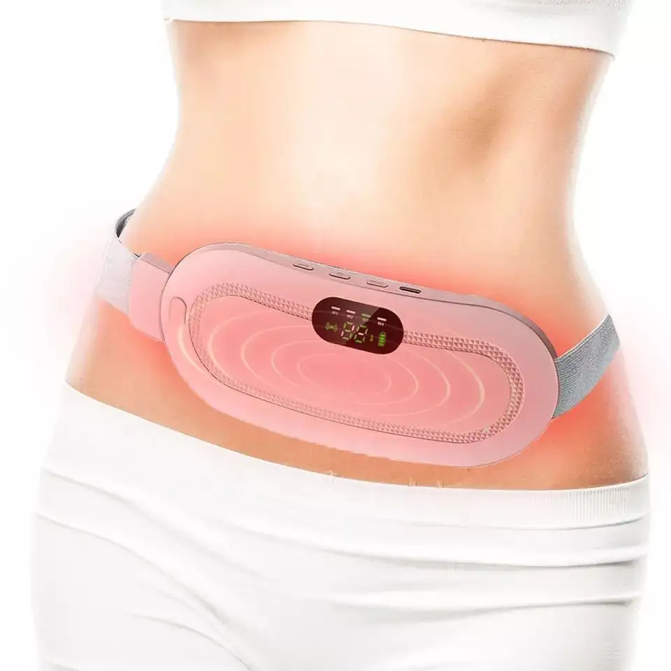 Портативный обогреватель живота с зарядкой от Usb теплый дворцовый пояс для менструации Подушечка отопления устройство облегчения боли в период массажер