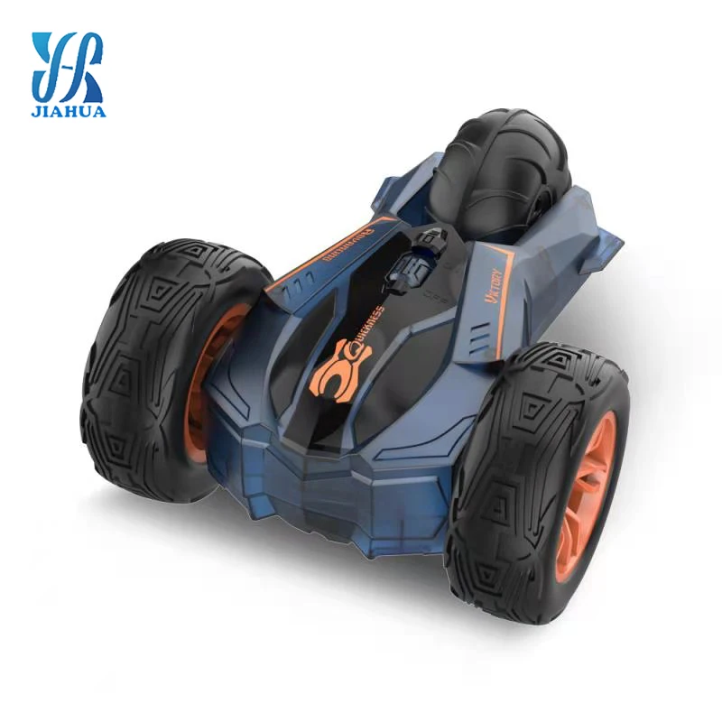Top toy ds 2.4g control drift car remote With LED colorful light Rolling double-sided driving double sided stunt rc car toy