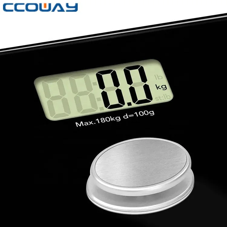 Battery Free Glass personal scale Environmental protection kinetic energy scale
