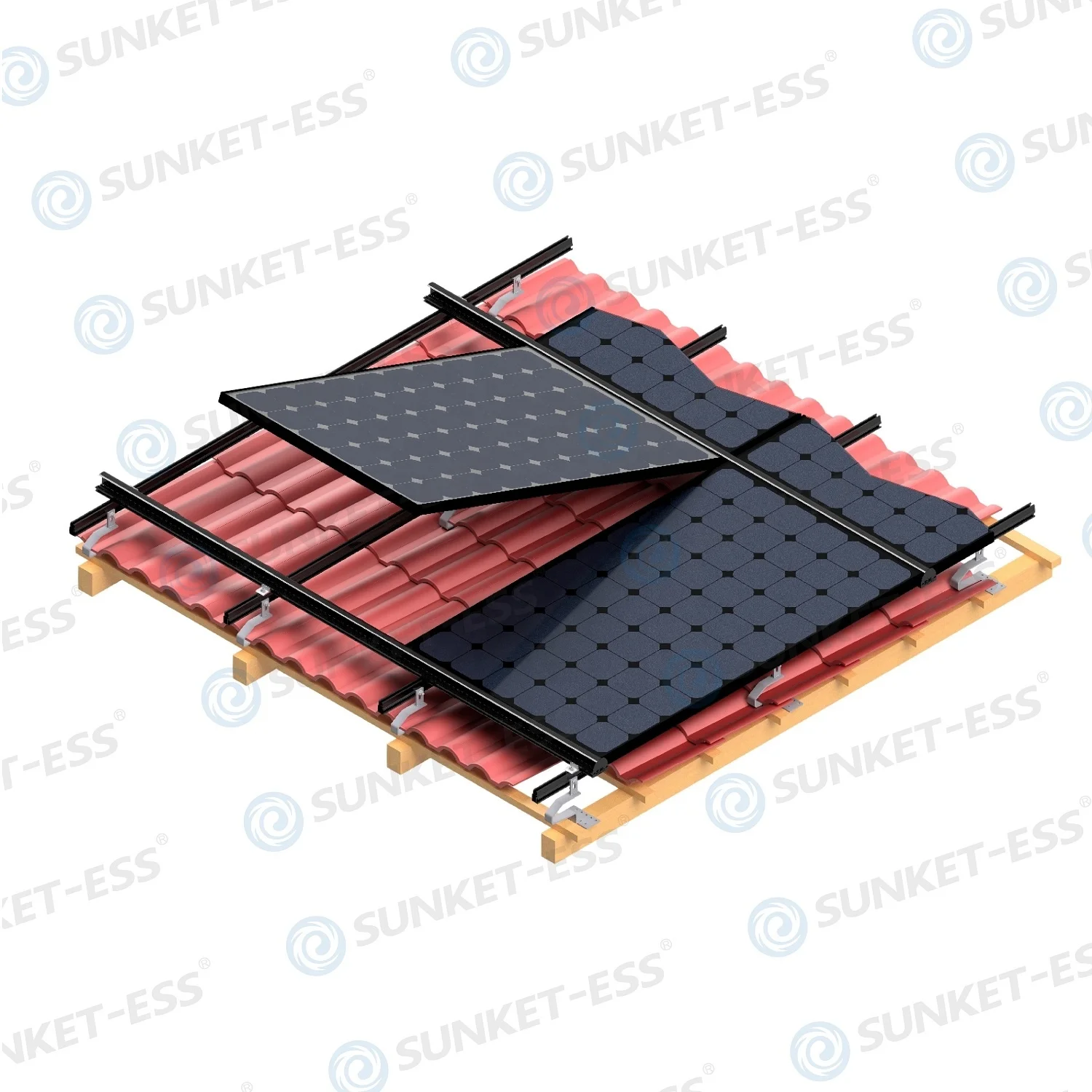 Home Photovoltaic Solar Energy Storage Systems 5kw 10kw 15kw off Grid Solar System 48v 100ah Lifepo4 Battery
