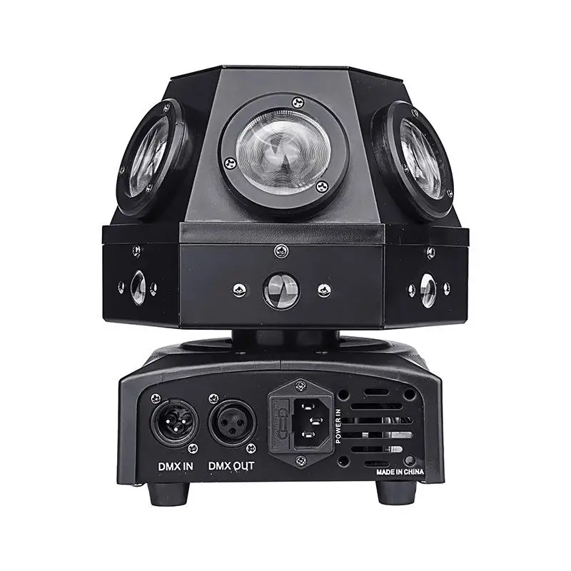 Hot Sale 12 Eyes Rgbw 4In1 Mushroom Rotating Beam Laser Led Stage Effect Light For Dj Disco