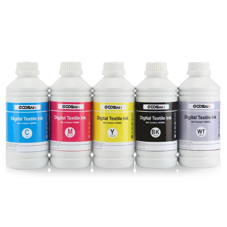 Factory price good dtg ink textile printing ink for brother GT-341 GT-361 GT-381 GT-541 GT-782 DTG printer