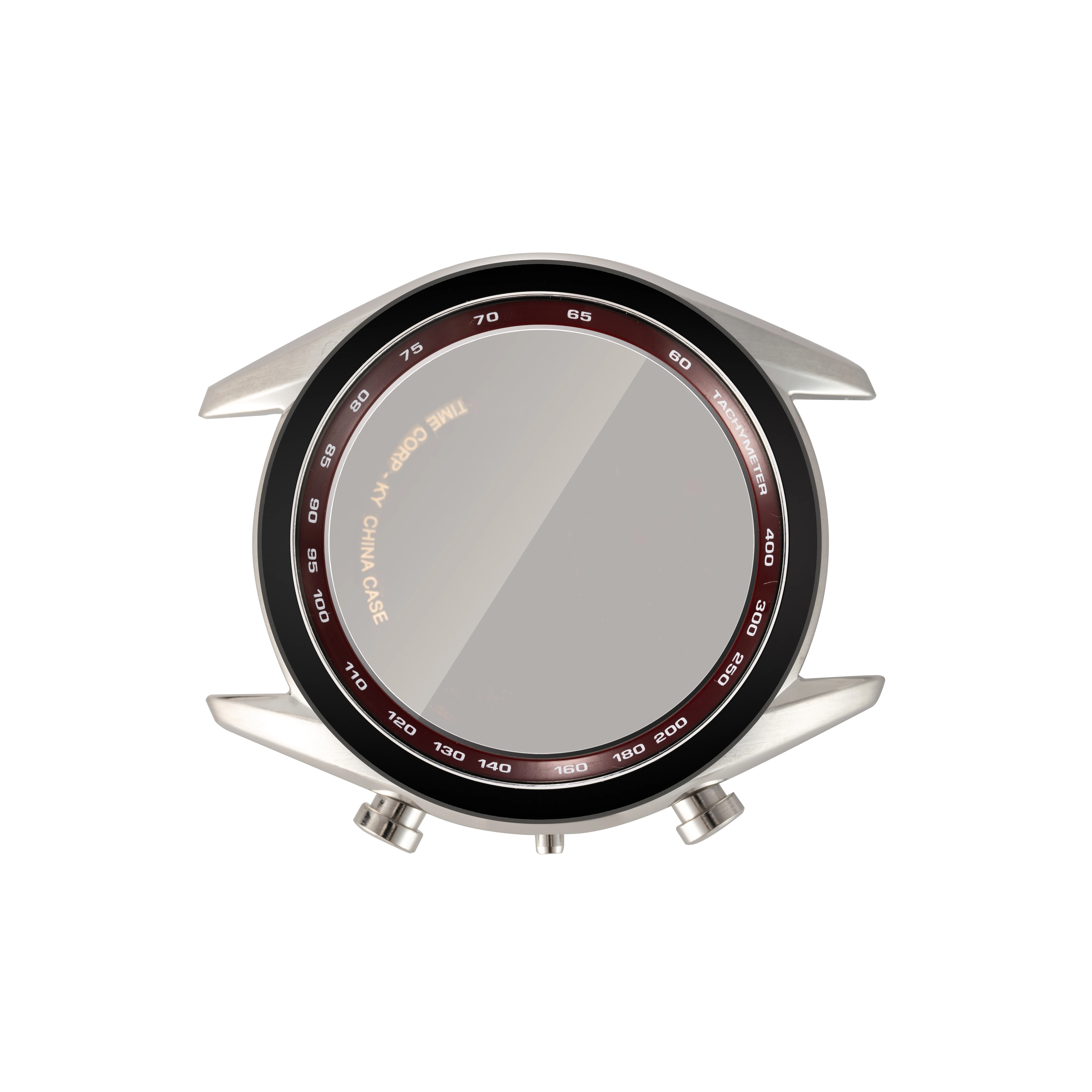 Высококачественные запчасти для часов на заказ OEM ODM, корпус для часов, стеклянная корона для рук Готовые Полные Часы