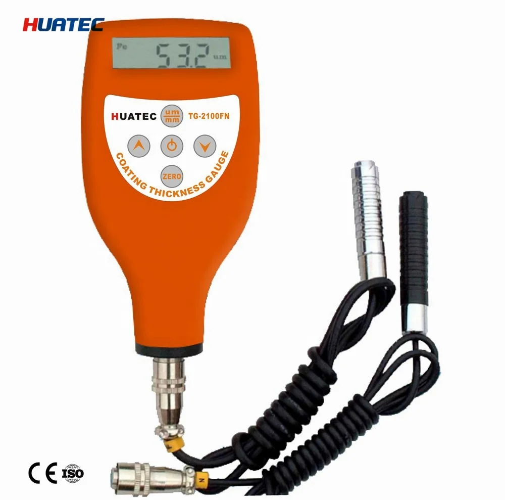 Accurate Coating Thickness Gauge Customized TG-2100 5000 Micron