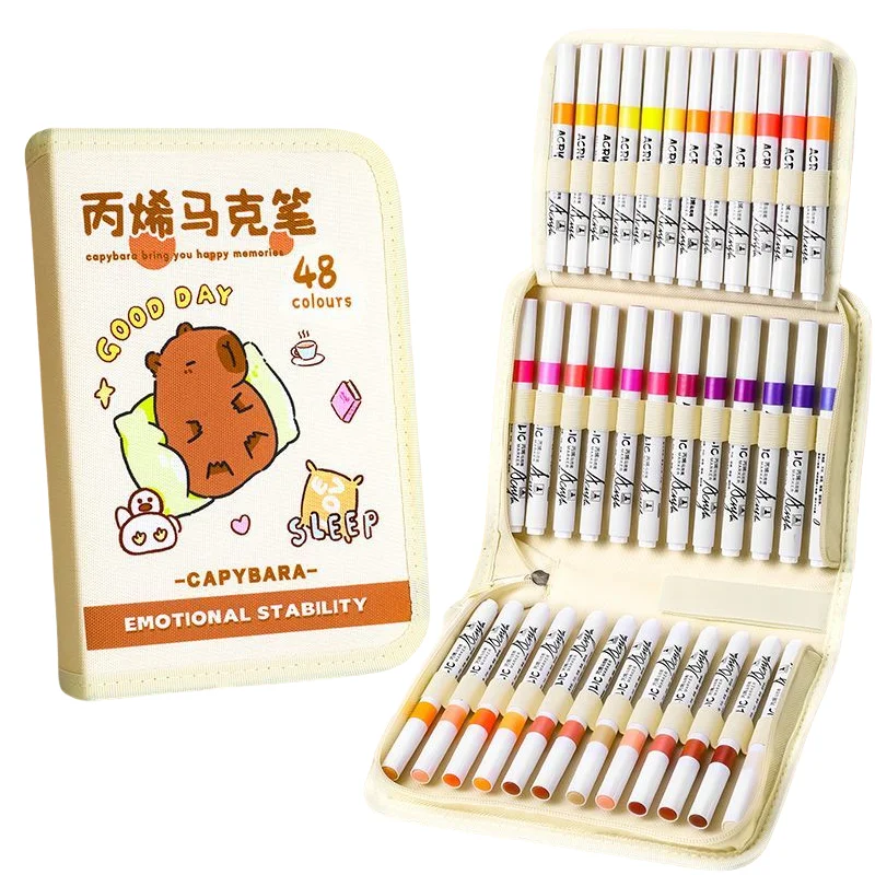 48 цветов, акриловый маркер