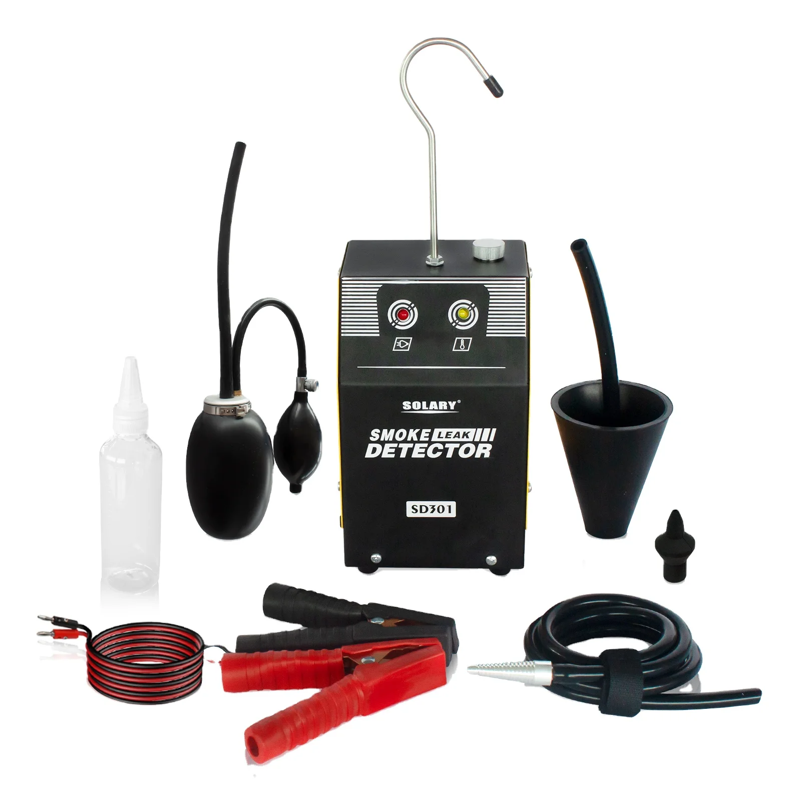 Solary SD301 EVAP Smoke Machine Leak Detector Car Smoke Leak Detector Tester Engine Analyzer intake system