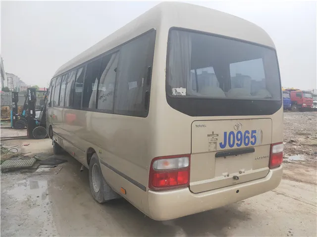 Low price toyota coaster bus used city bus