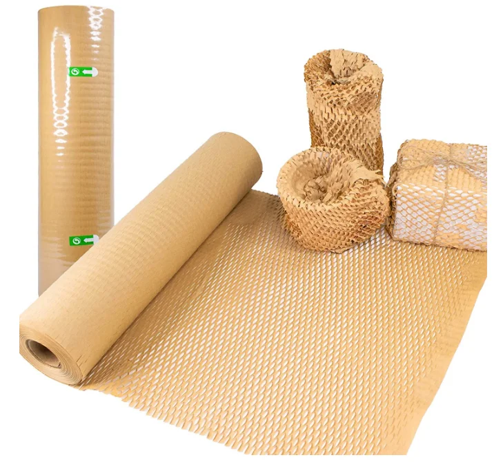 High Quality Factory Outlet Shipping Rugged Cushioned Kraft Honeycomb Packaging paper