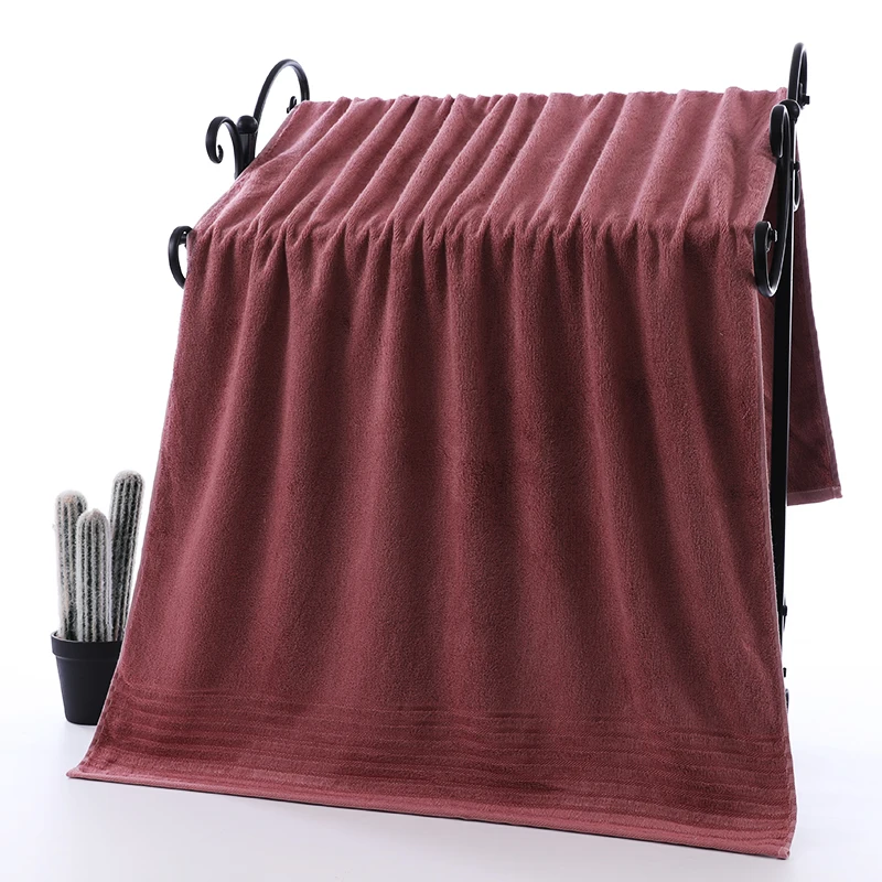 A Set Bamboo Fiber Bath Towels Hotel Bamboo Towel Bath Soft Absorbent Durable Bamboo Bath Towel Baby Antibacterial