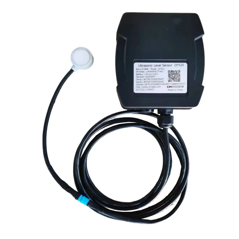 wireless fuel level sensors non contact media ultrasonic level sensor DF520