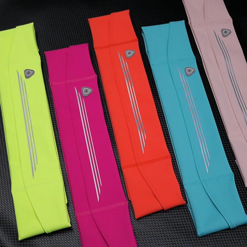 Sports waist pack mobile phone bag Velcro around men and women outdoor fitness waterproof wear reduction