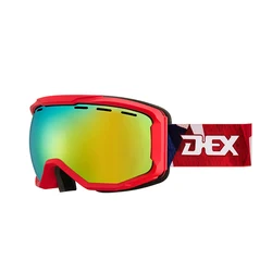 2022 new design Large vision goggles hologram ski goggles anti-fog anti-glare skiing goggles