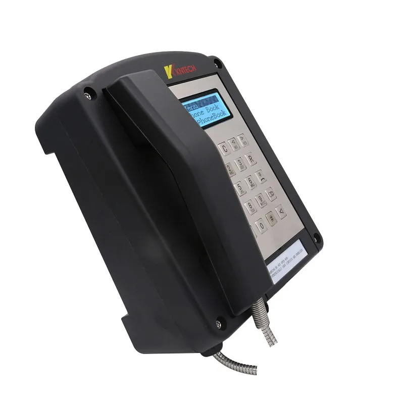 Анти-взрывные телефоны для пожаробезопасной зоны IECEx аналоговый Ex-Phone аварийный придорожный взрывозащищенный телефон KNEX1