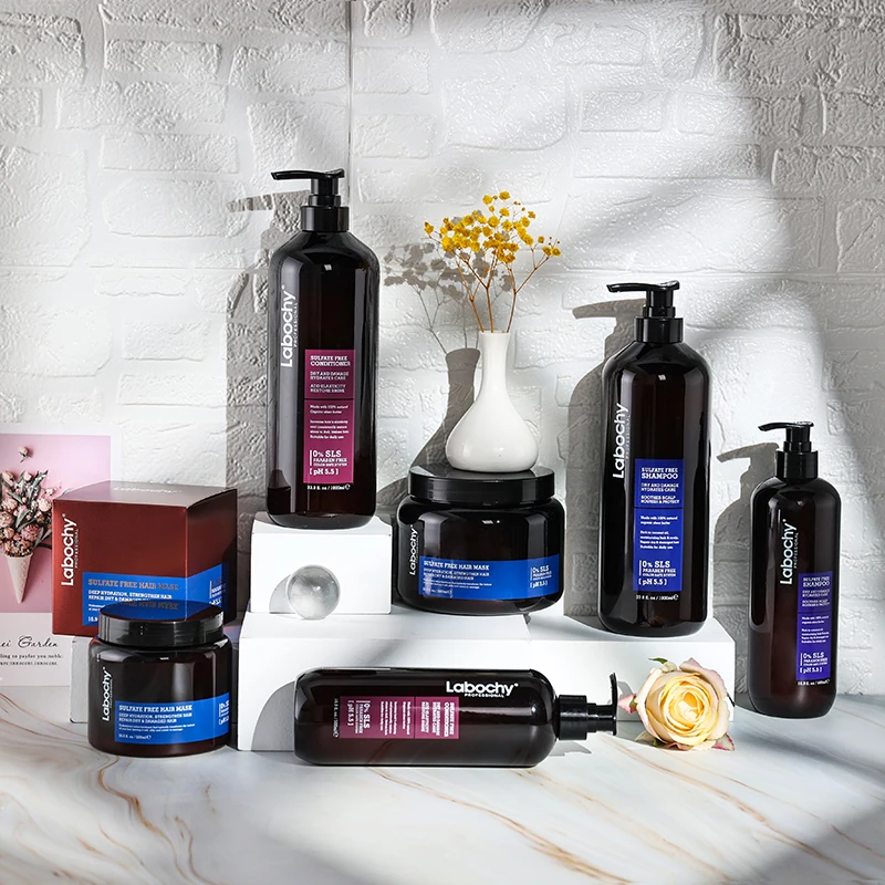 Private Label Organic Sulphate Free Shea Butter Shampoo Suitable For Daily Use
