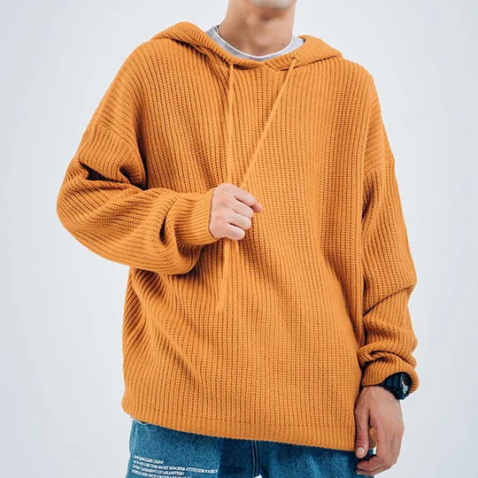 Custom Wholesale solid color thick cotton customized design spring men sweatshirt clothing 2021