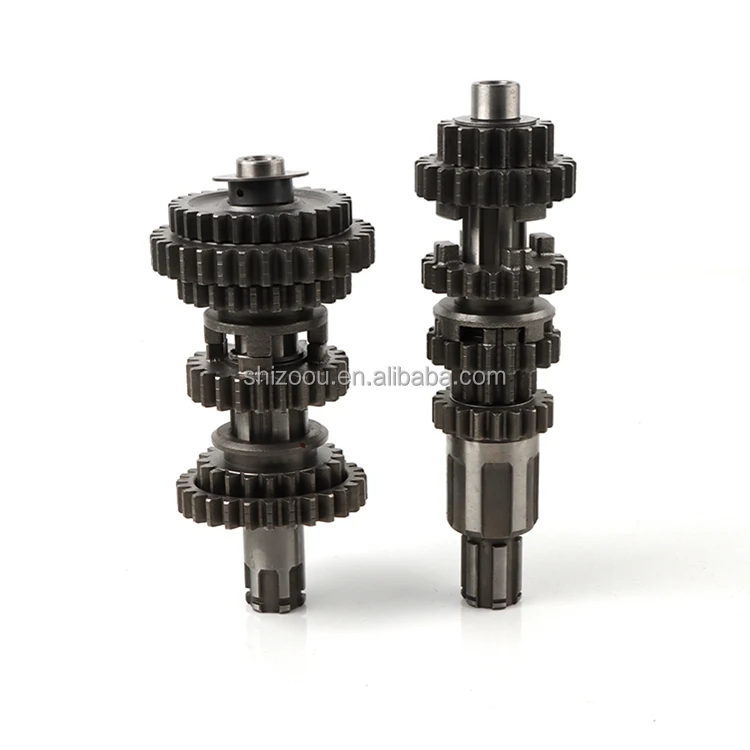For CG250 CG200 CG 250 CG 200 Motorcycle Speed Main Counter Shaft Assy Engines Reverse Gear Gearbox Accessories 200 250cc