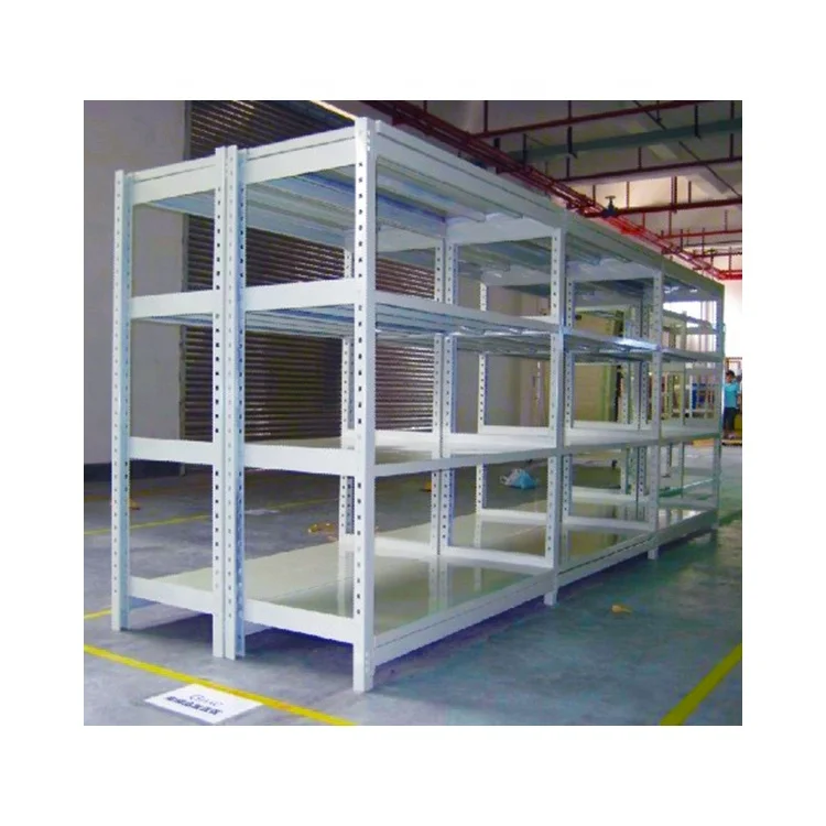 4 Tiers Metal Warehouse Racks storage shelves rack system for low ceiling warehouse
