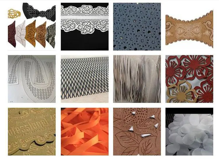 Fabric Co2 Cloth Embroidery Computerized Laser Cutting Machine