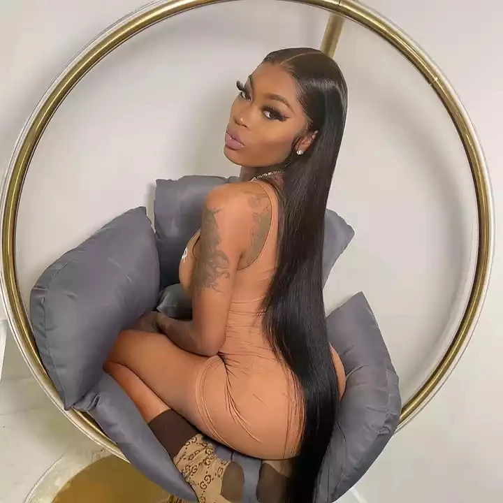 50inch Straight HD Lace Wigs full lace wig Natural Brazilian Hair With baby hair Virgin human hair Wig black women