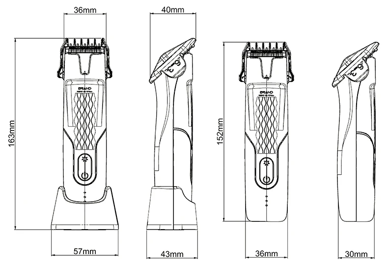 hair cut  electric trimmer micro shaver clean body machine razor shaving