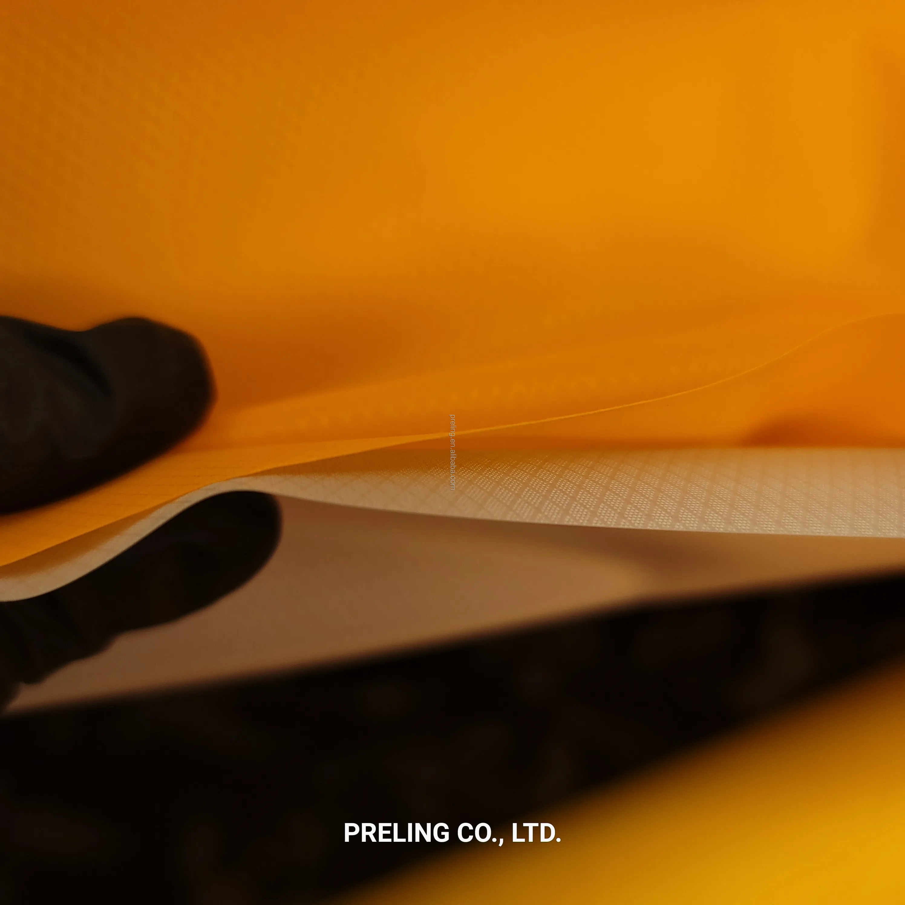 Nylon diamond ripstop TPU inflatable fabric fire retardant for air water bag cushion boat outdoor