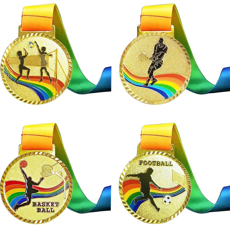 Manufacturer Custom 3D Zinc Alloy Metal Medalla Sport Medal Jiu Jitsu Judo Kung Fu Boxing Karate Taekwondo  running Medal