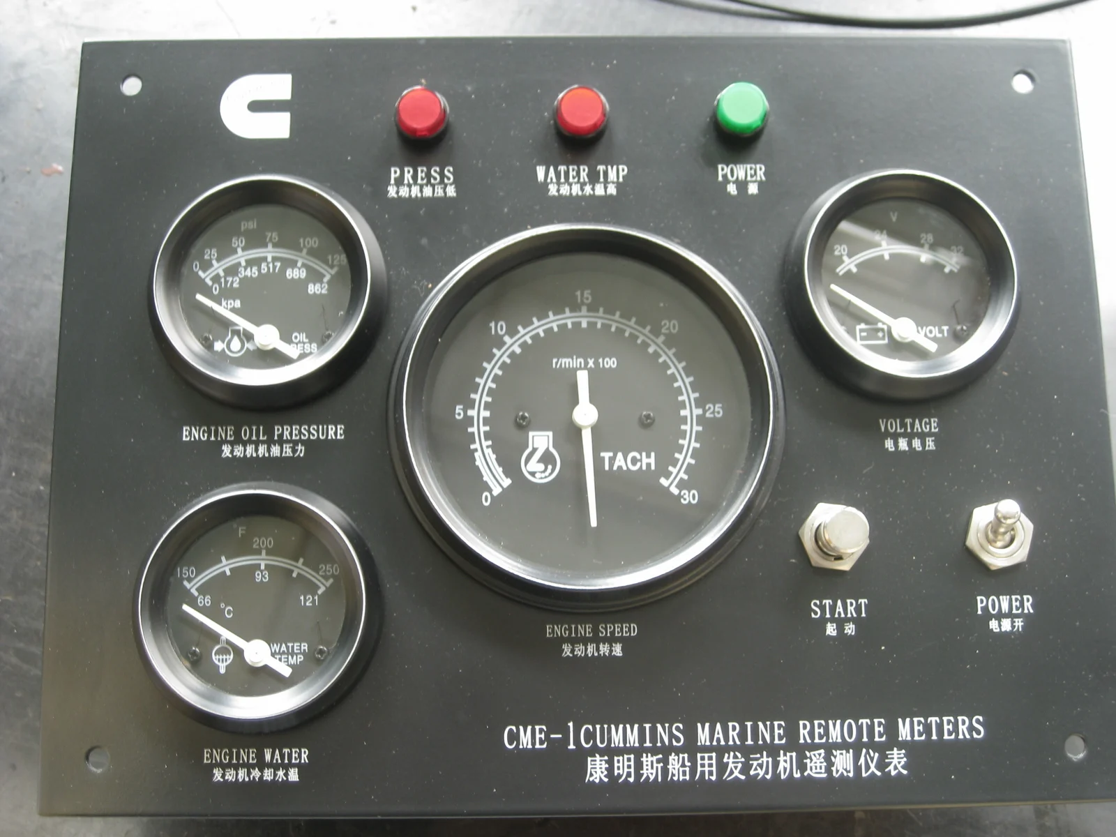 Controller panel 4913742 Suitable for Cummins K19-M engines