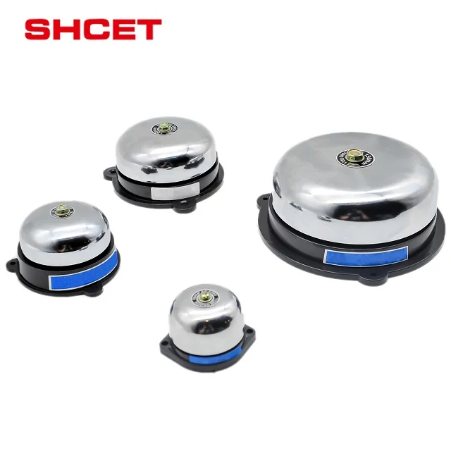 Hot selling Outdoor Waterproof Fire Alarm bell 110dB 12V/24V Emergency Siren Waterproof Electric Fire Alarm Bell from SHCET
