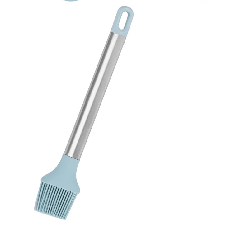 OEM Custom Food Grade Silicone Nylon Kitchen Cooking Utensils Set  Stainless steel handle  for Serving and Cooking Tools