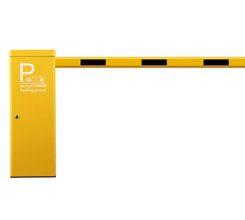 Traffic Control Barrier Speed Adjustable Parking Lot Gate Barrier DC 24V Brushless Motor Rfid Automatic Boom Barrier Gate