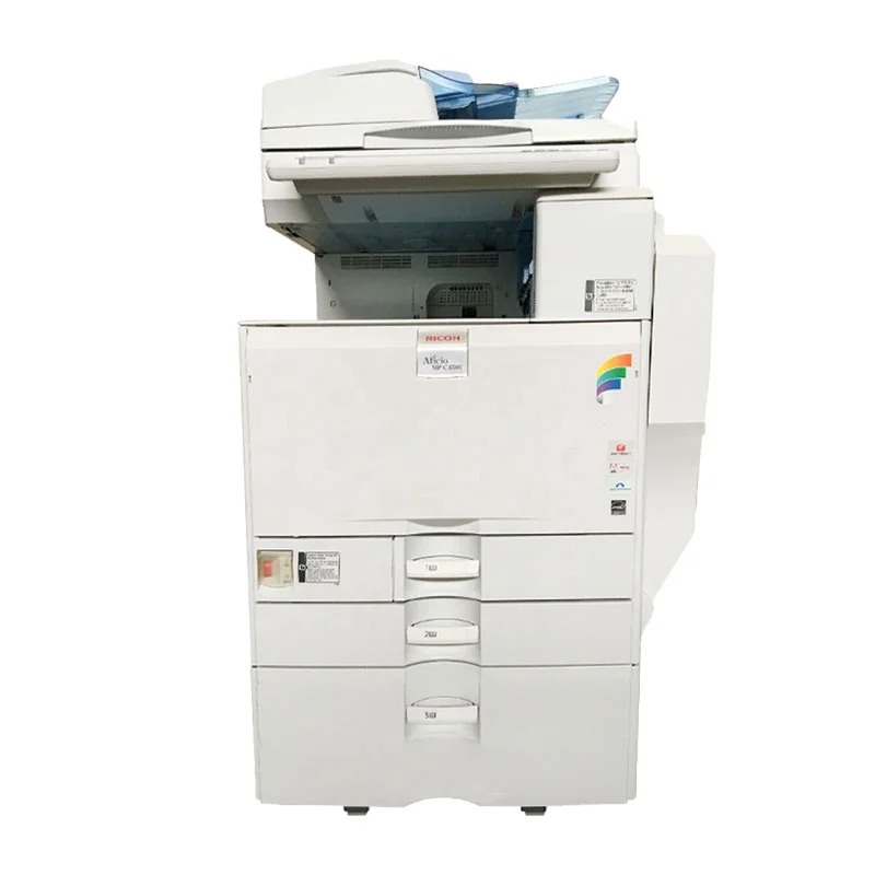 Китай оптовая продажа б/у копировальные принтеры для Ricoh MPC5501 цветной копировальный аппарат офисного оборудования