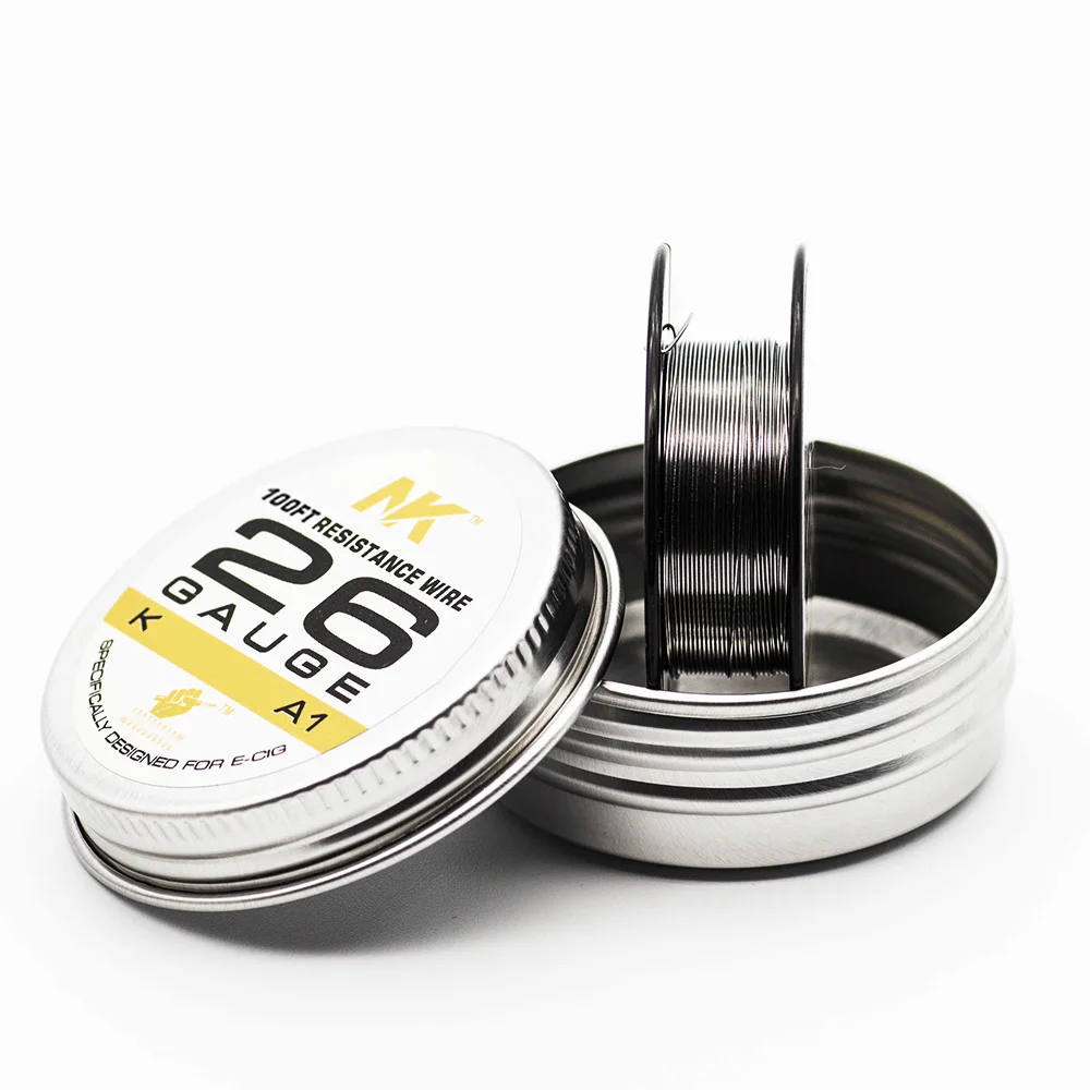NK premium electric wire 0Cr25Al5 resistance heating coil KA1 26gauge 100ft fecral wire for rta rda rdta coil