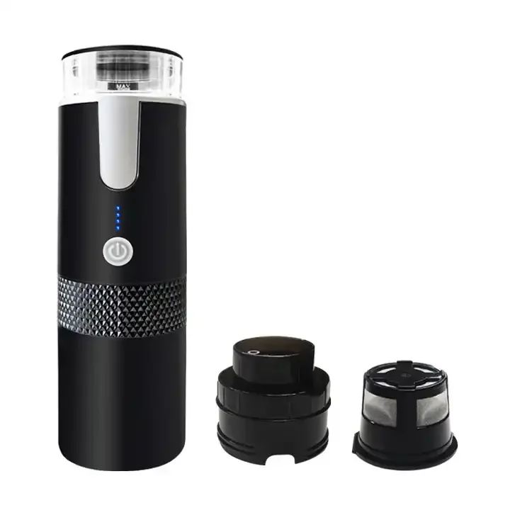 Portable Mini Coffee Maker 2 in 1 Outdoor Wireless Drip Coffee Machine