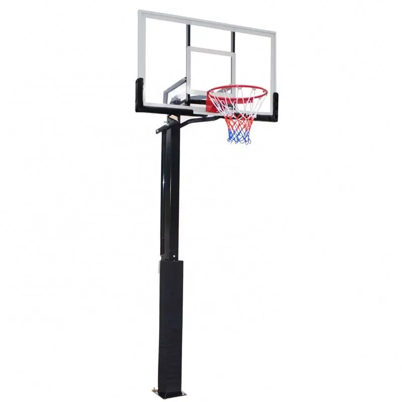 Export High Quality Outdoor Inground Adjustable Height Basketball Hoop Custom Basketball Ring