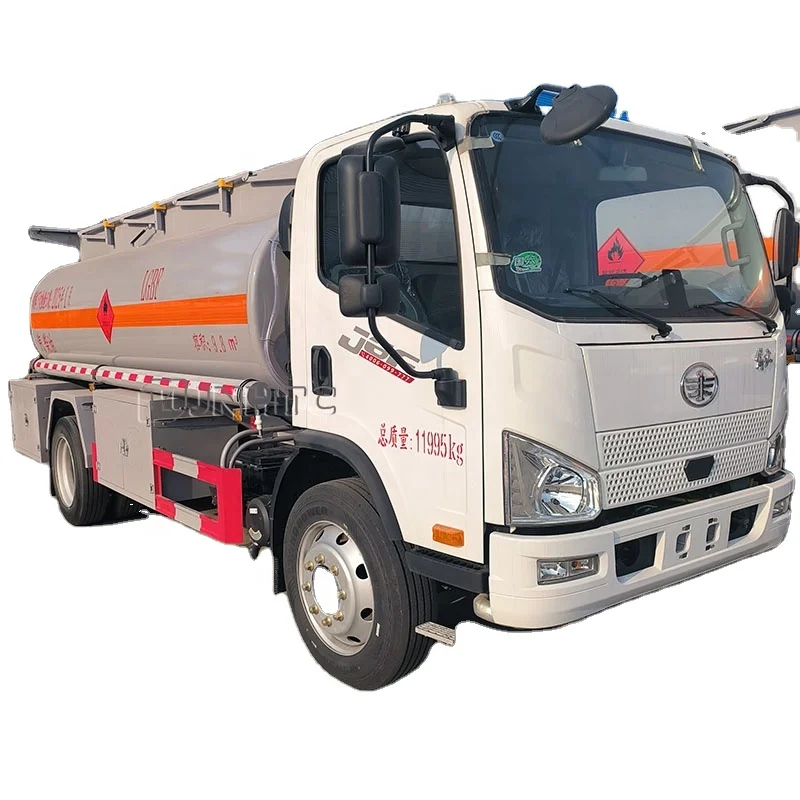 FAW Горячая продажа 5000 литров легкого топливного бака грузовик