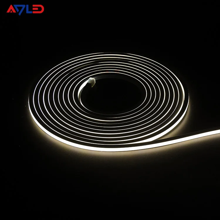 Indoor Outdoor Neon Lighting Tube Silicone 6mm 24V LED Strip Light Neon Flex for Decoration Landscape Stairs