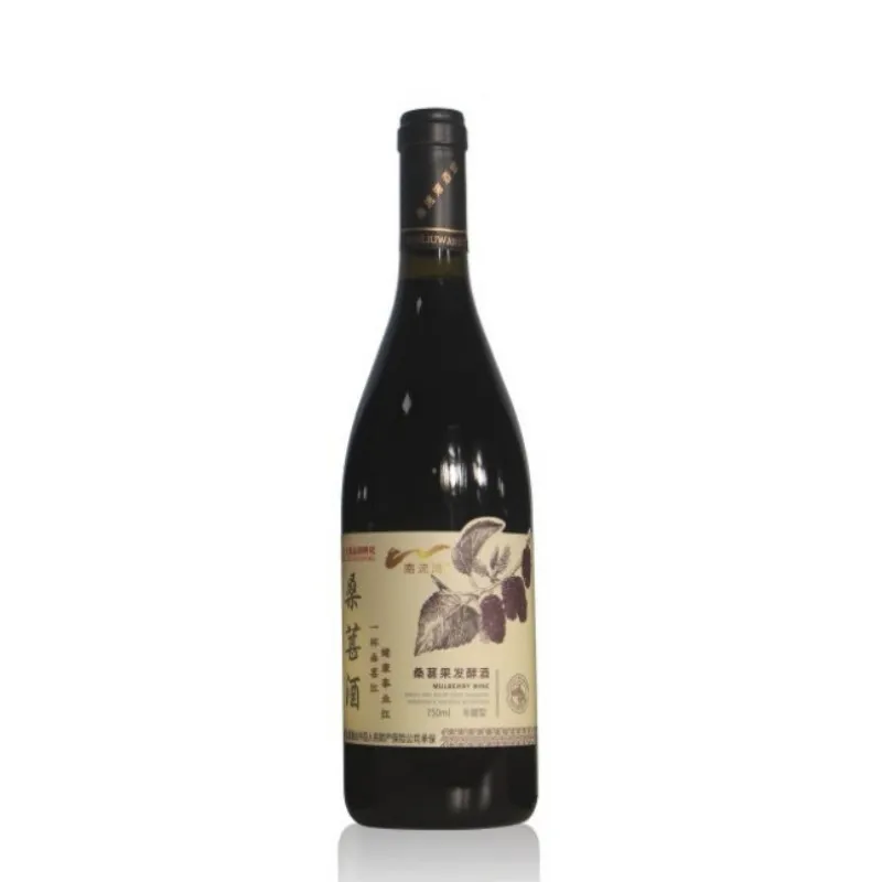 Fruit wine / mulberry wine 750ml has a sweet aftertaste