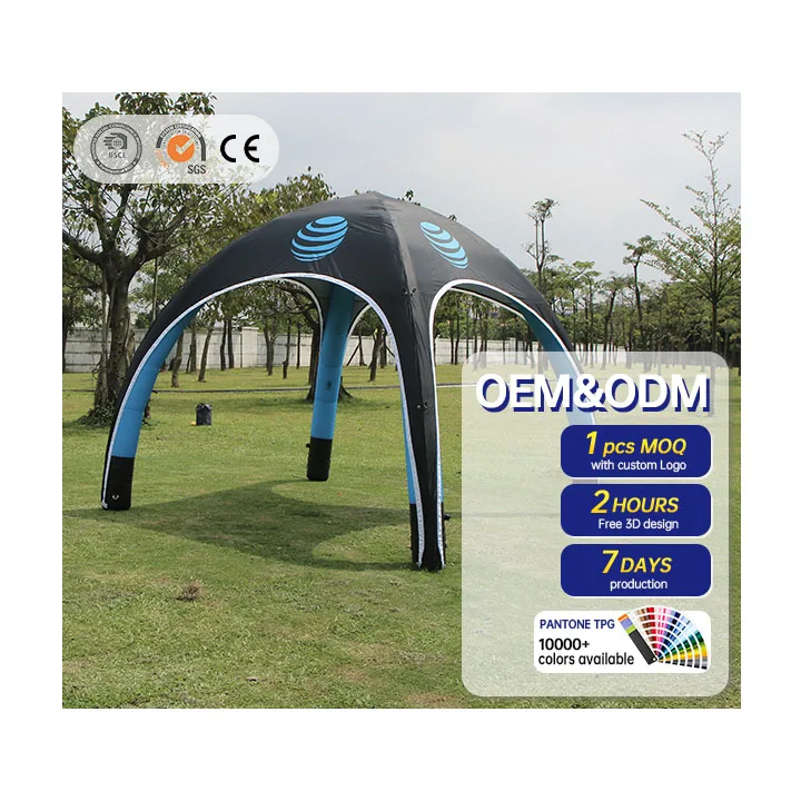 Customizable Promotional Advertising Inflatable Tent Air Canopy Display for Exhibition Events Medical Stores